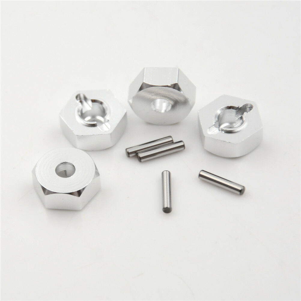 1:10 5MM Thickness 12mm Wheel HEX 5.0 Hubs Drive Adaptor Pins & Screws DD