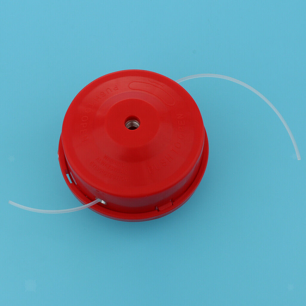 1x Replacement 2 Line Bump Feed Strimmer Trimmer Cutter Brushcutter Head Red