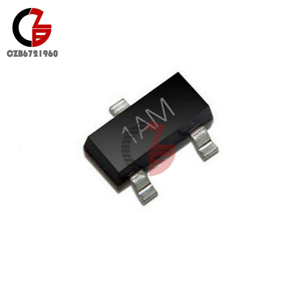 500PCS MMBT3904 SOT-23 2N3904 SMD 40V 200mA NPN Transistor