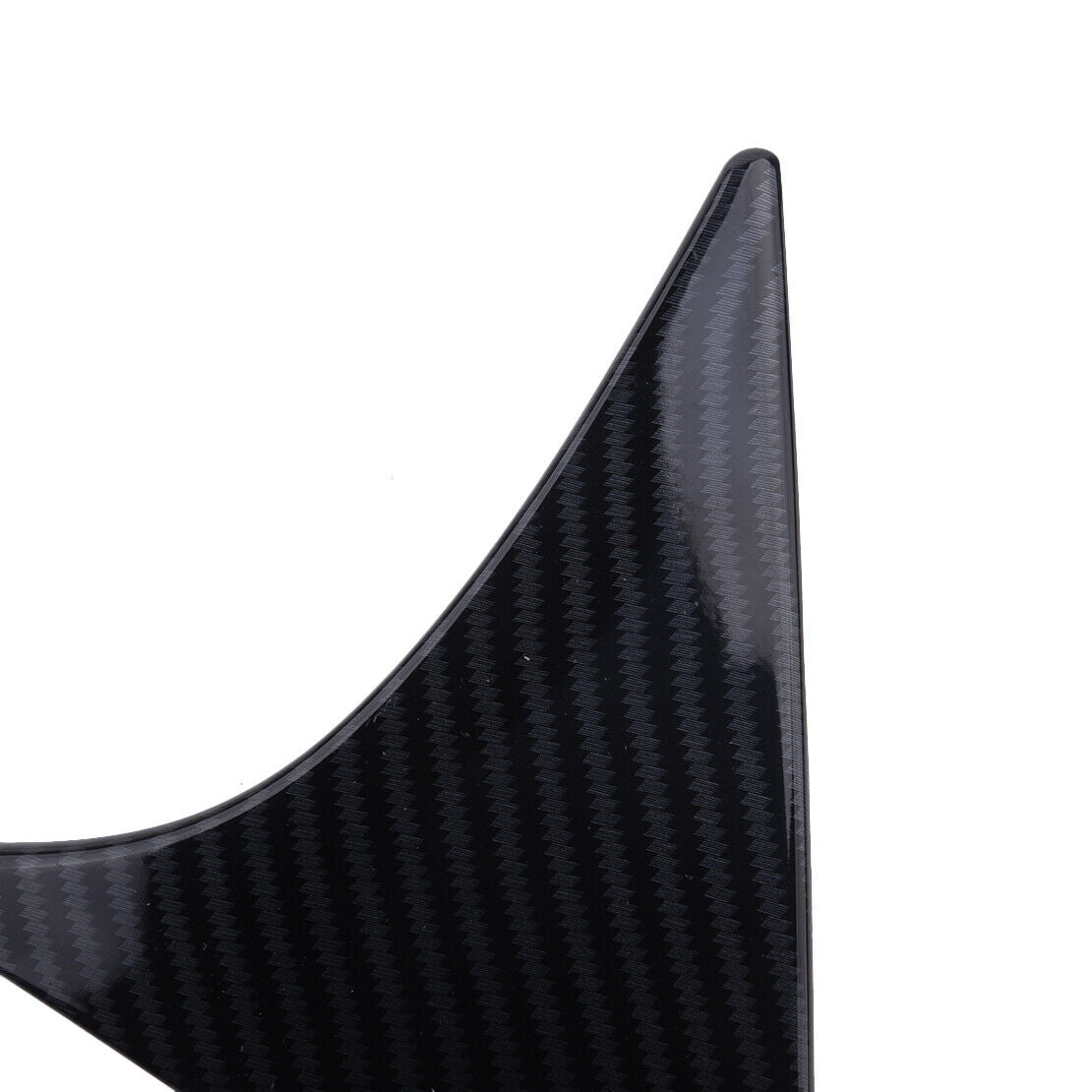 Two Rear Window Spoiler Wing Triangle Cover Trim fit for Hyundai Tucson 2016-20