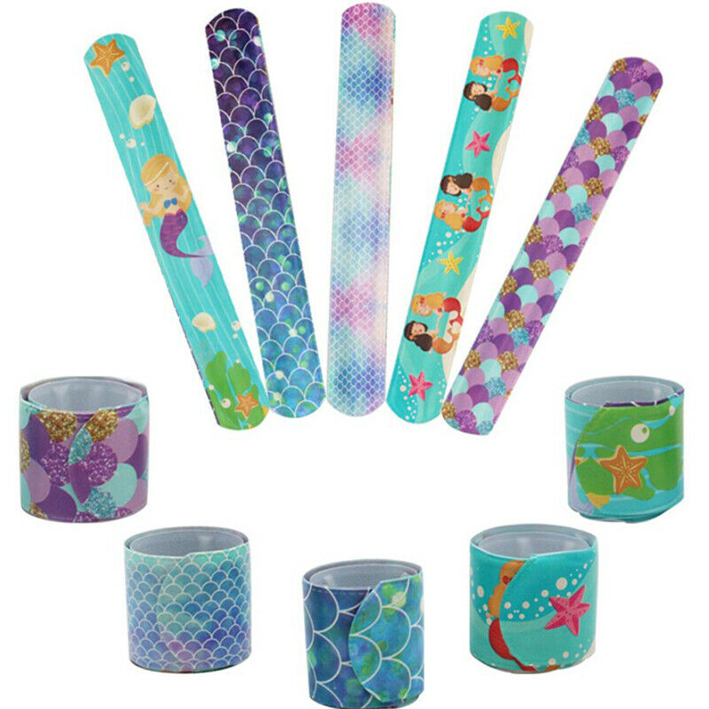 10pcs Mermaid Clap Circle Toys Little Mermaid Theme Party Decorations Girl D XC