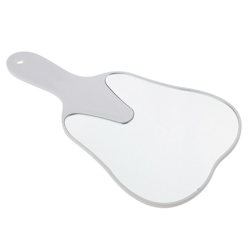 2x Hand Held Mirror For Salon Barber Makeup Dental Clinic Hand Mirror Gifts