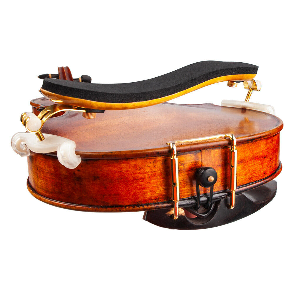 Adjustable Maple Wood Violin Shoulder Pad Rest for Size 4/4 3/4 Violins
