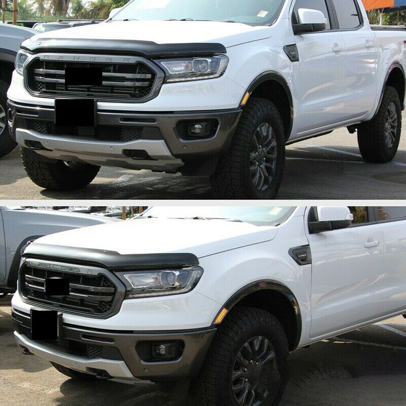 Chrome Housing LED Front Side Marker Parking Lights Strip for Ford Ranger 20U9K7