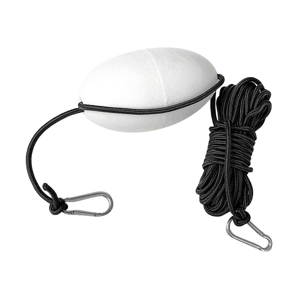 2 Pieces Heavy Duty 30ft/9.1m Kayak Float Drift Anchor Tow Rope Tow Line Throw