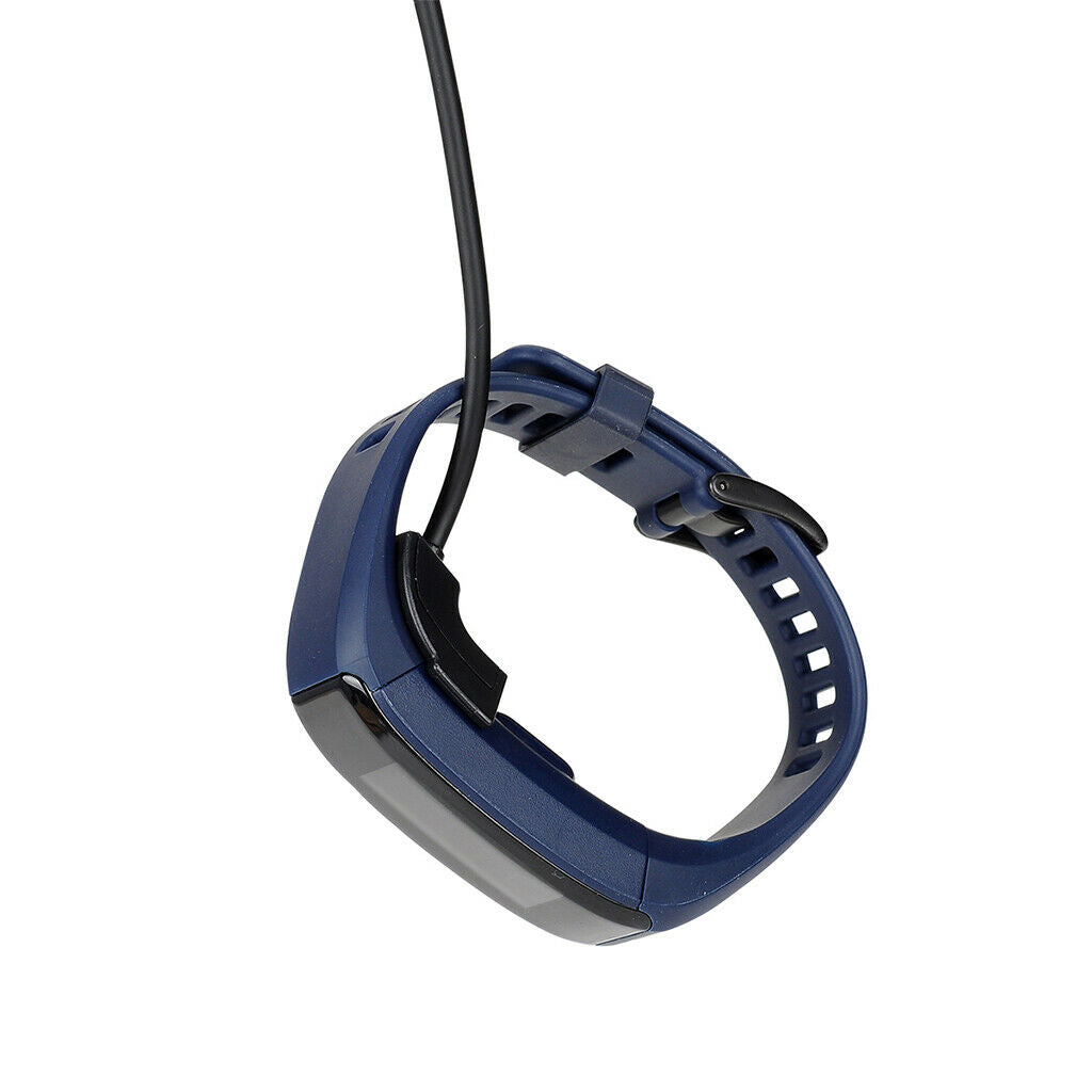 1m Magnetic Charging Dock and USB Cable for Garmin Vivosmart HR/HR + Black
