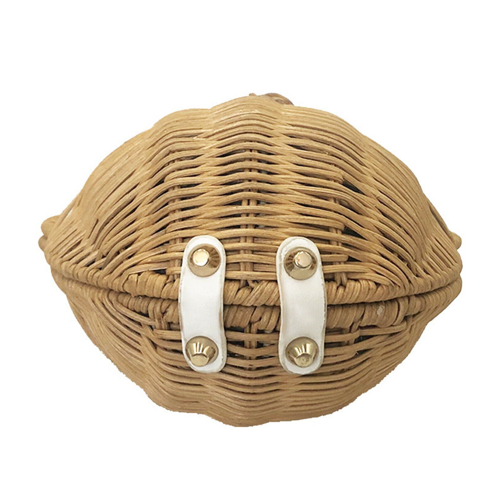 Girls Straw Bag Bohemia Woven Tote Spring Summer Rattan Purse Round Handbag
