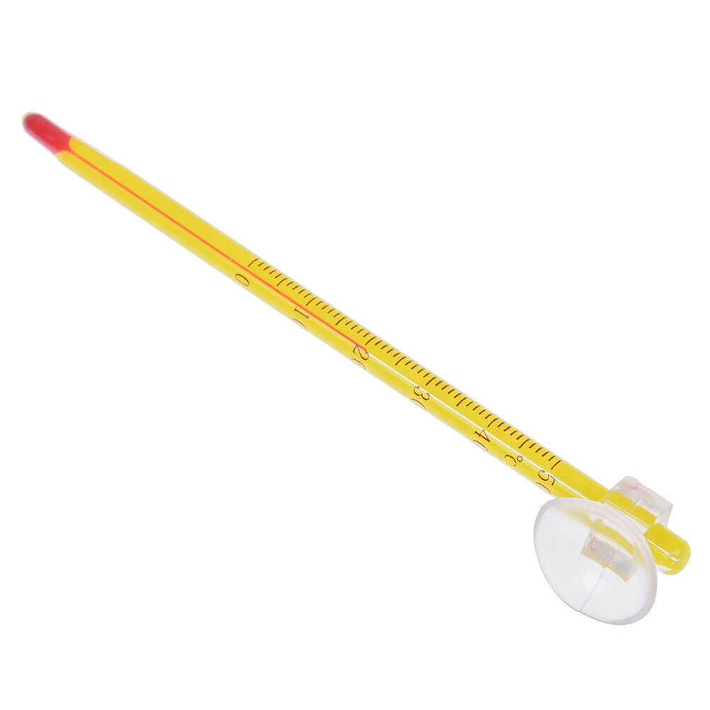 1Pc tube aquarium fish tank tools thermometer temperature submersible suct D Lt