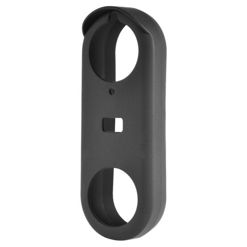 Silicone Case Designed for Google Nest Hello Doorbell Cover (Black) - Full ProN3