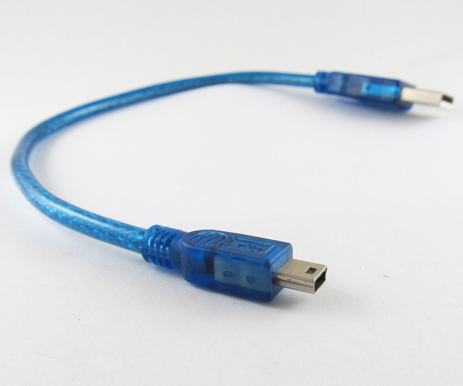 5x USB 2.0 Type A Male to Mini B 5pin Male Convert DATA Cable 1ft 30CM Universal