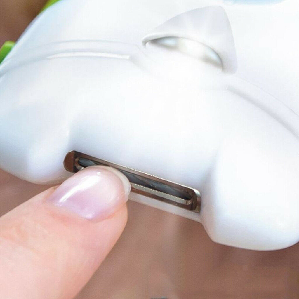 Electric Nail Clipper Trimmer & File Manicure Pedicure Removable Double-Sided