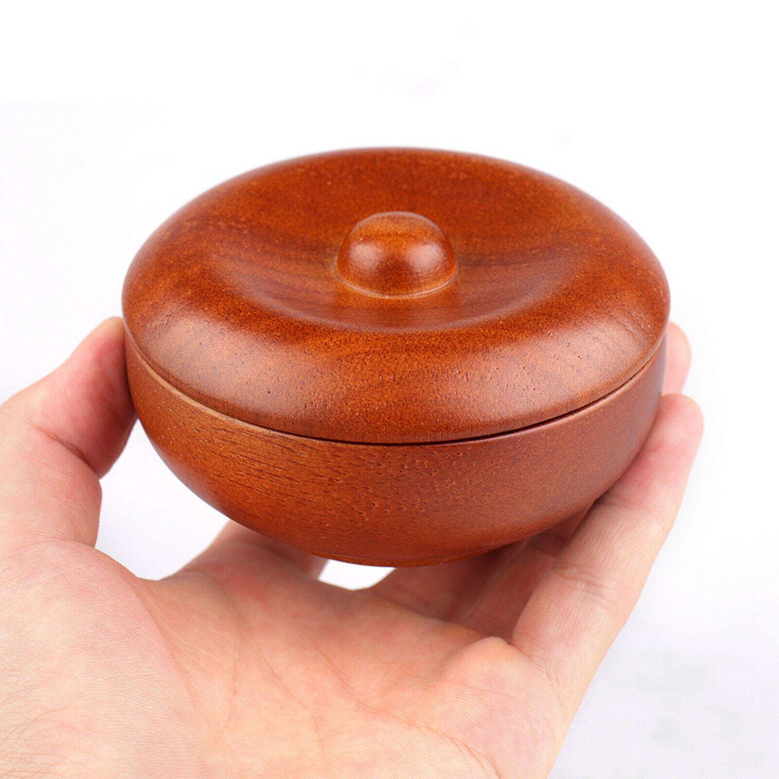 Wooden Shaving Soap Bowl Lathering Shave Soap Beard Care Face Cleaning