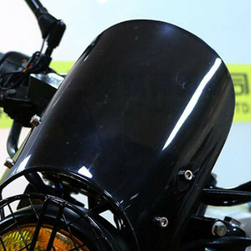 Fitting for 5"&7"Round Headlights Headlamp Motorcycle Windshield Windscreen Kit