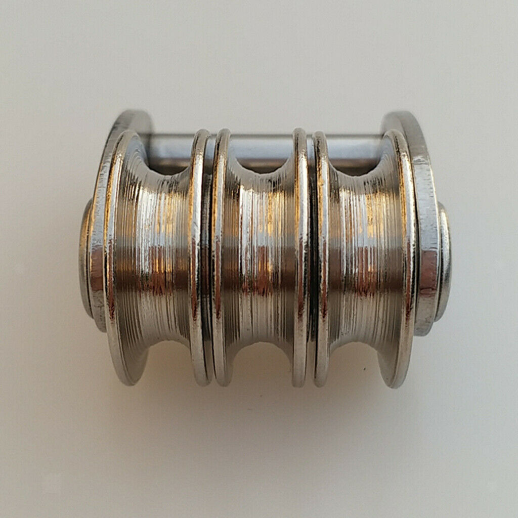 316 Stainless Steel Sail Tack Triple Pulley Part for Windsurfing Sails