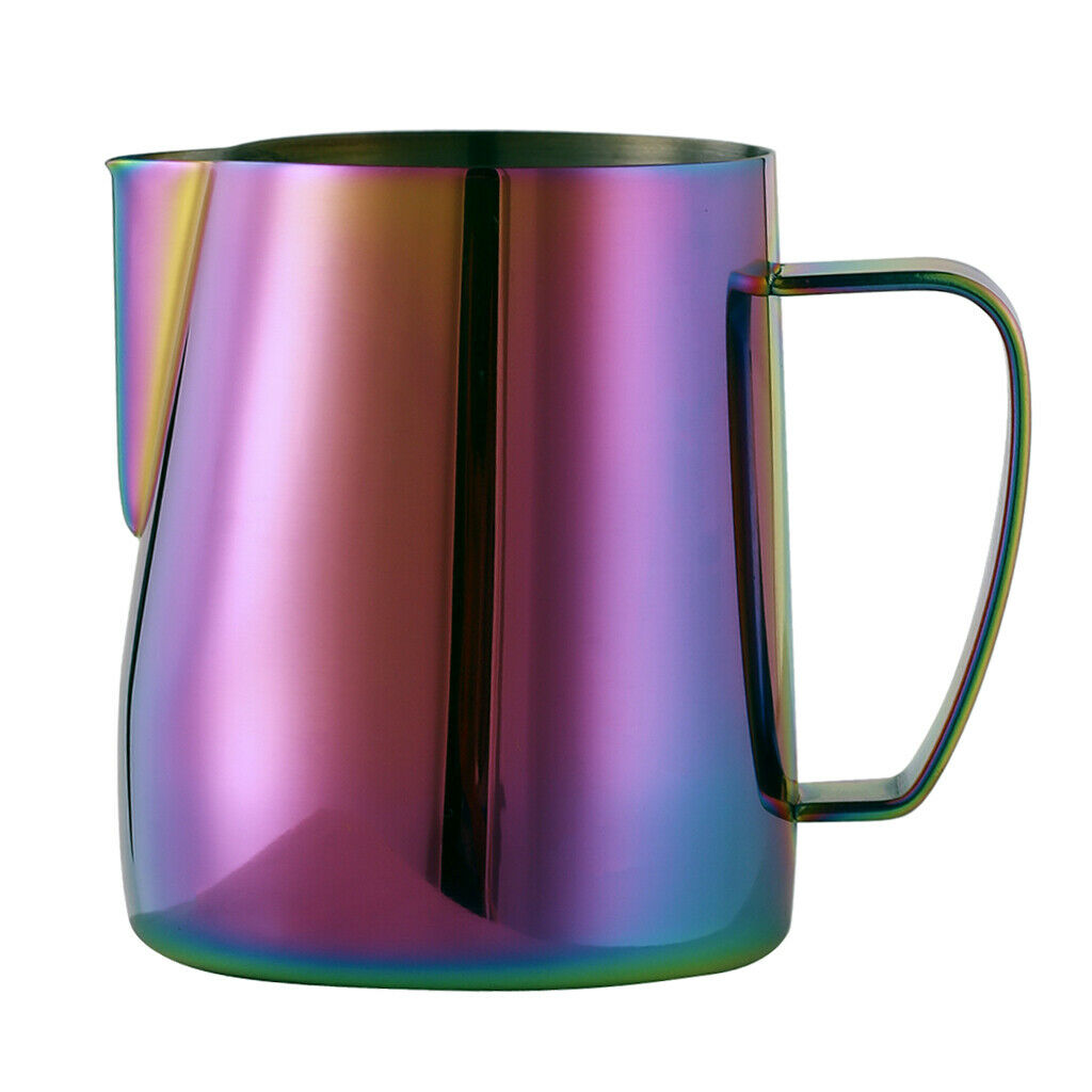 350ml Milk Pitcher, Stainless Steel Espresso Pitcher Latte Frothing Pitcher