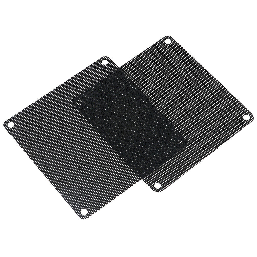 5x 90mm PVC black PC fan dust filter dustproof case computer cooler cover.l8