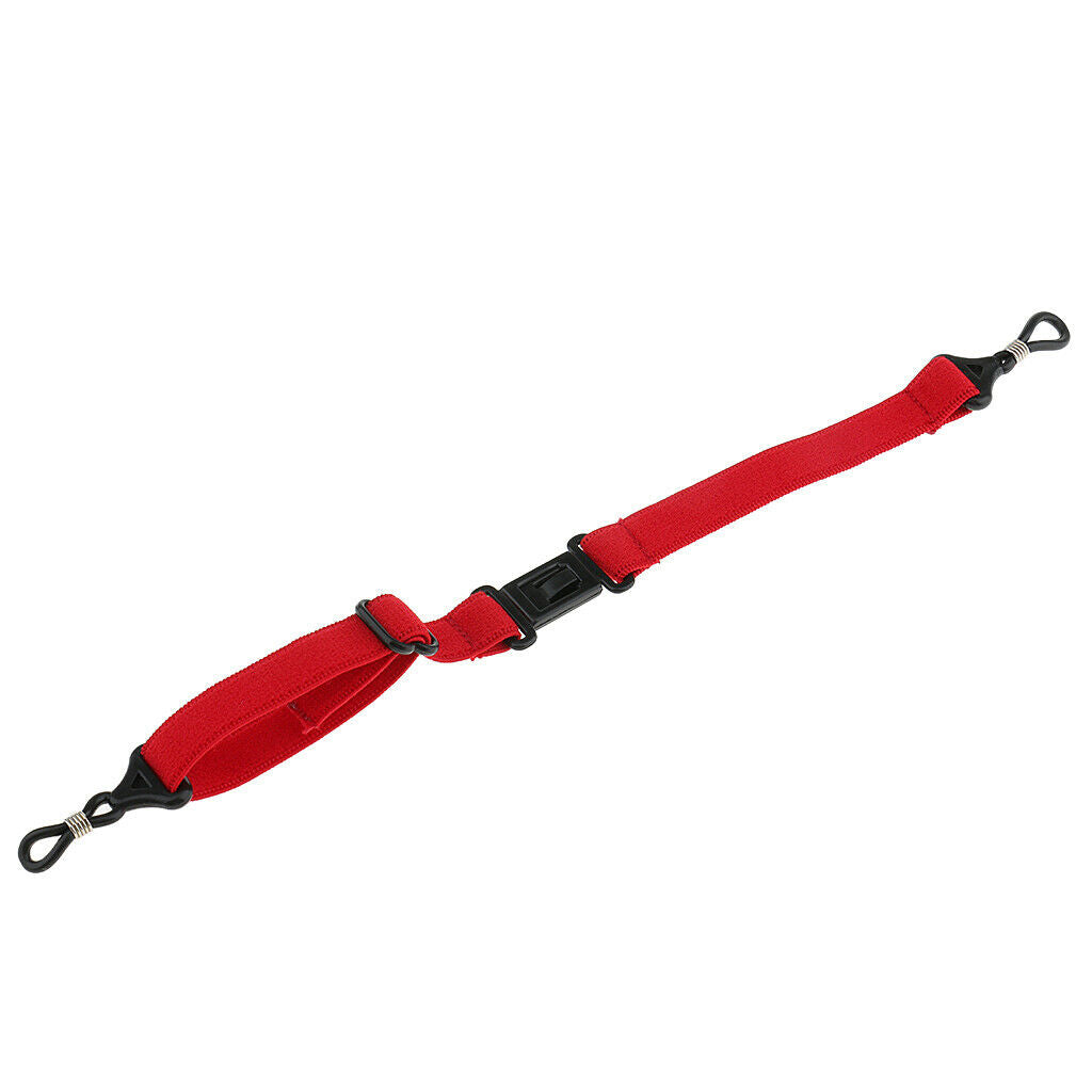 5Piece Sports Anti-slip Eyegalss Chain Glassses Lanyard Eyewear Holder Red
