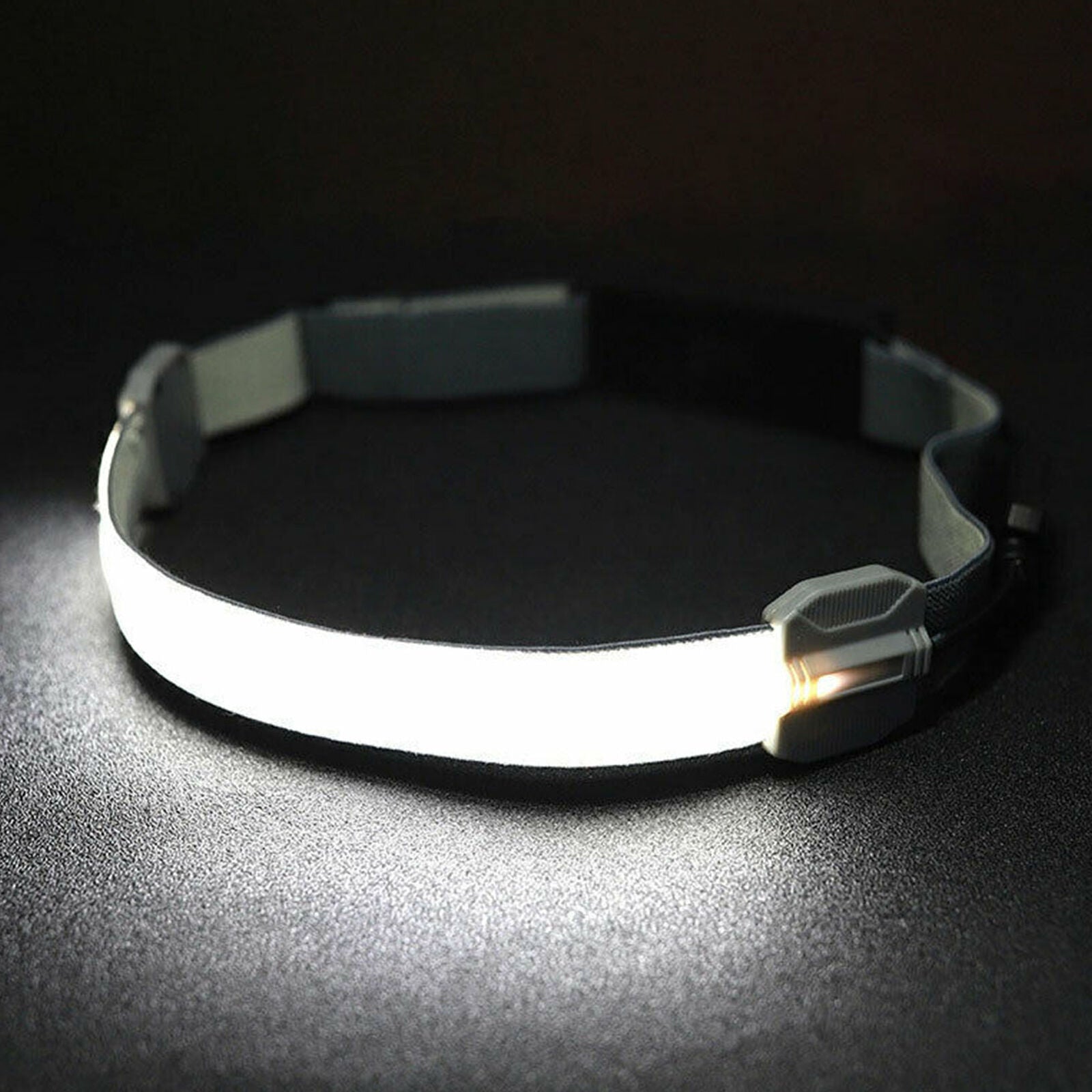 3Mode COB+LED Headlamp Headlight Torch Flashlight Work Light Bar Head Band Lamp
