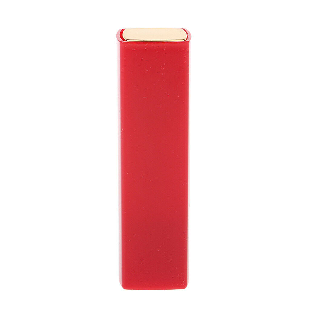 Makeup DIY Empty Lipstick Tube Refillable Lip Gloss Balm Bottle Container Red
