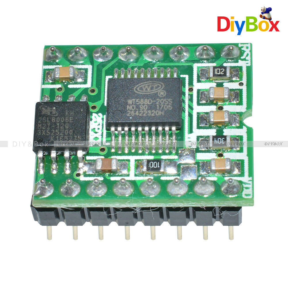 WT588D-16P Voice Module Audio Player Recording Sound Module For Arduino WT588D