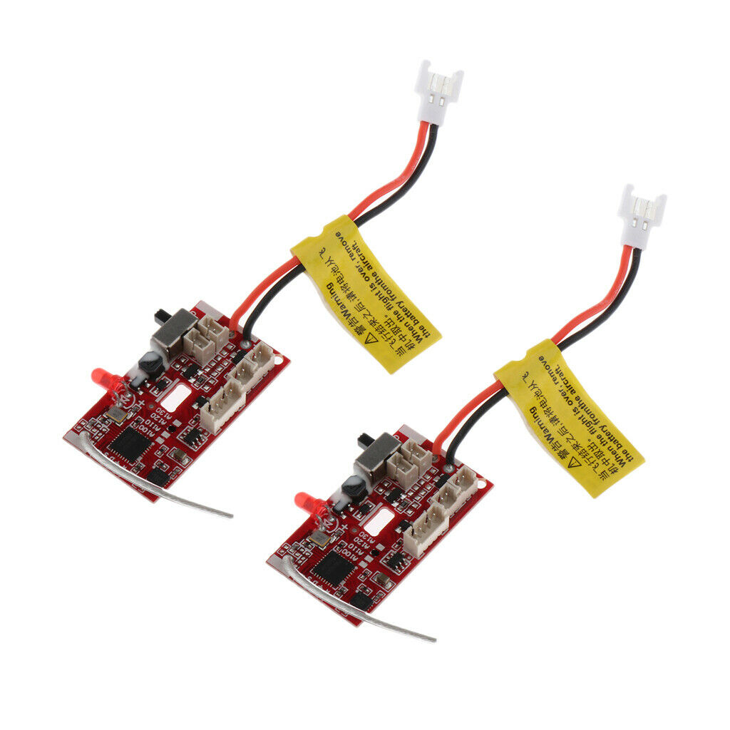2x Receiver Board Set for Wltoys A120 A380 RC Plane Spare Parts A120.0009