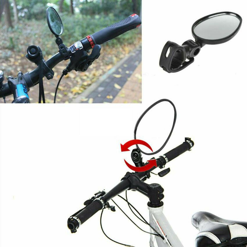 2X Mountain Mirror Adjustable for Hybrid MTB Recumbent Bike Urban Bicycle