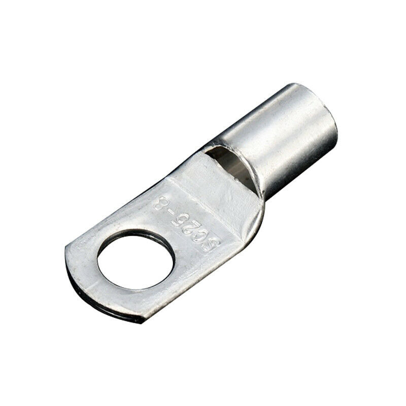 90PCS Copper Tube Terminals Battery Welding Cable Lug Ring Crimp Connector Handy