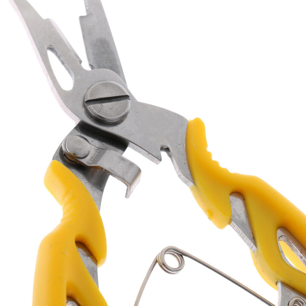 2pcs Stainless Steel Multifunction Pliers Hook Extraction Separate  Fishing