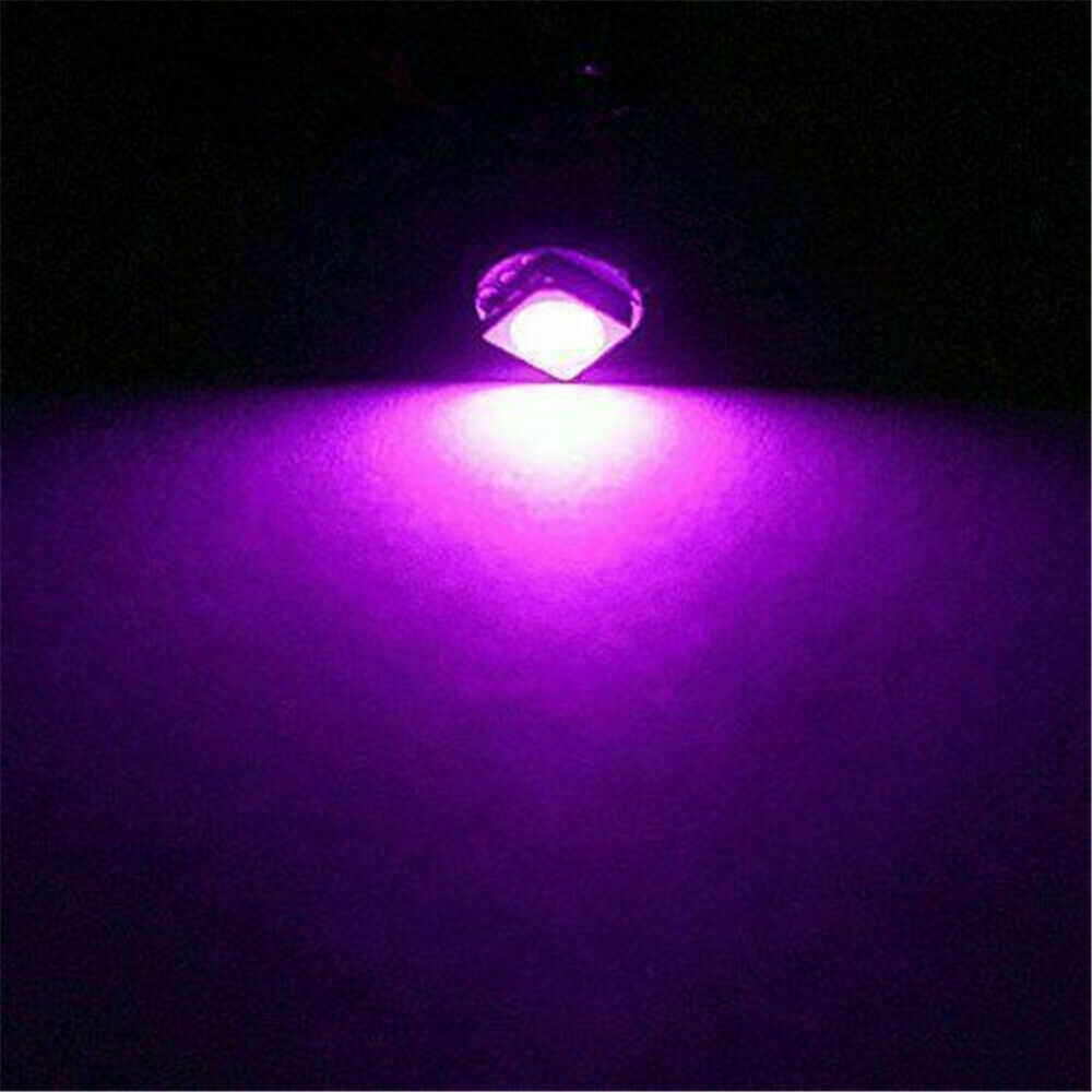 50x T5 LED 5050 1-SMD Speedometer Instrument Gauge Cluster Dash Light Bulbs AU
