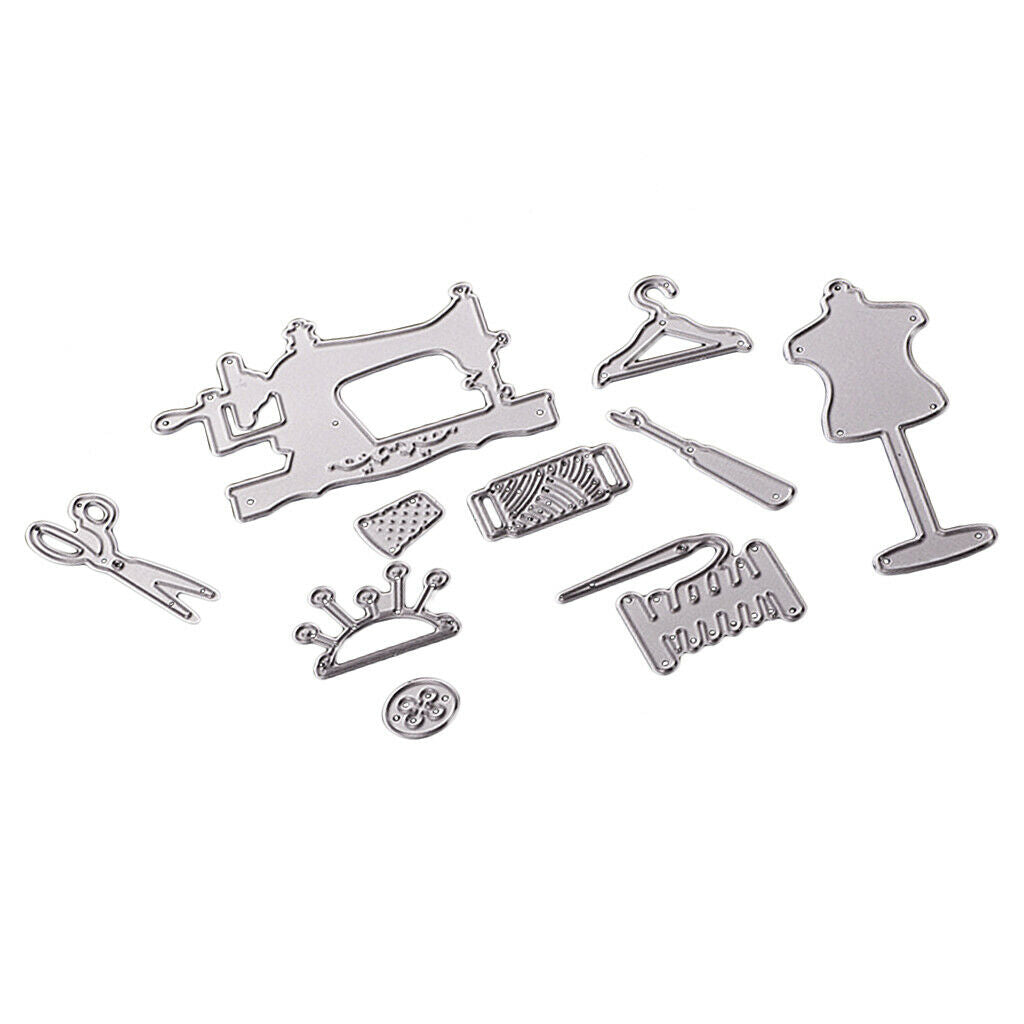 Sewing shape metal cutting dies Christmas DIY Scrapbooking embossing stencil