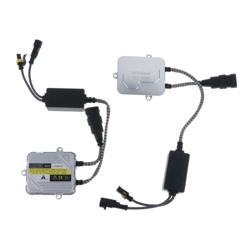 2 Pieces HID Ballast Headlight Control Unit Xenon Headlight with Igniter