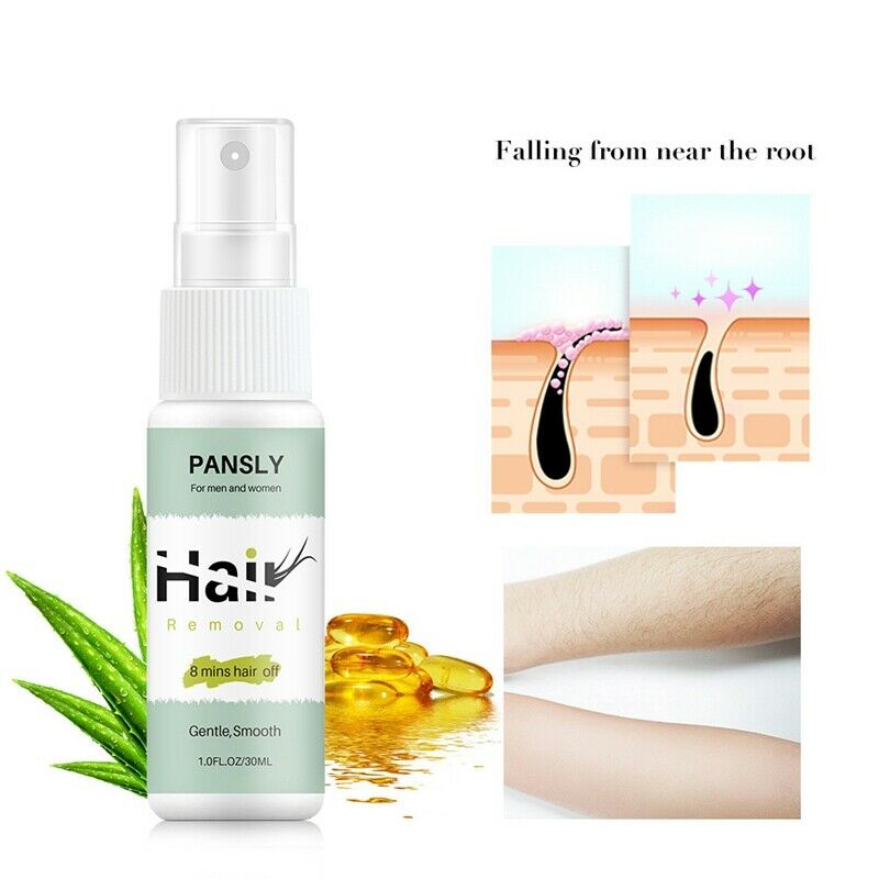 30mL_SEMI-PERMANENT HAIR REMOVAL SPRAY - Wipe Natural Painless Remover Body Care