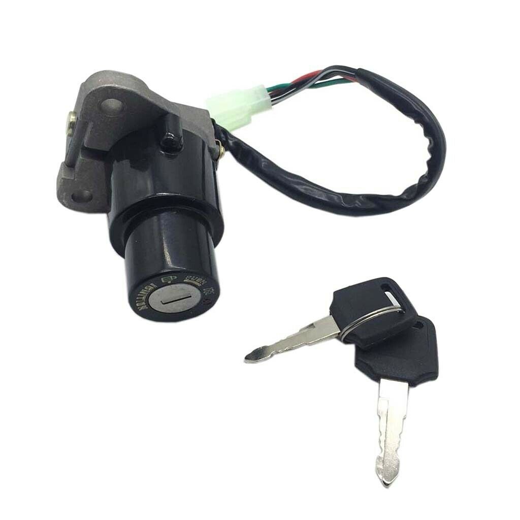 Motorcycle Ignition Switch with Cylinder For Kawasaki KL KMX125 KL250 KL650