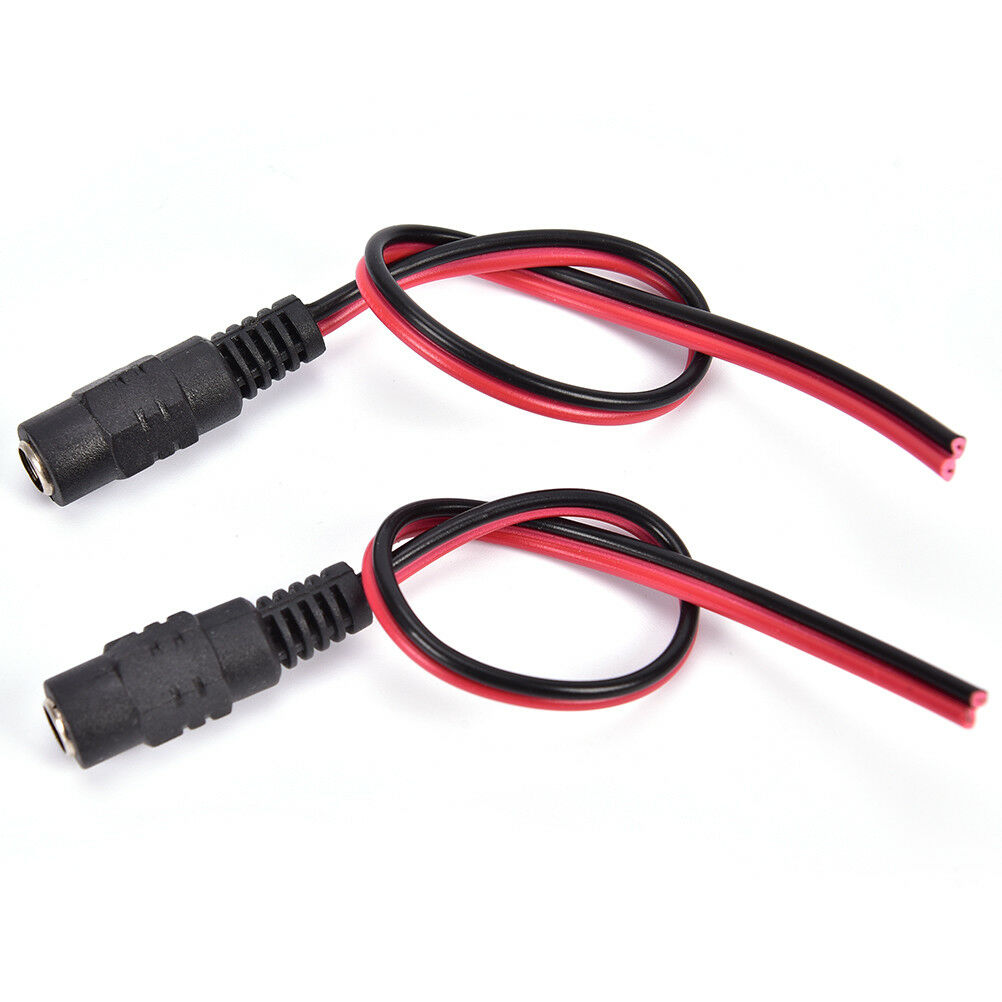 5PCS 5.5x2.1mm Male DC Power Socket Jack Plug Connector Cable 12V Pi.l8