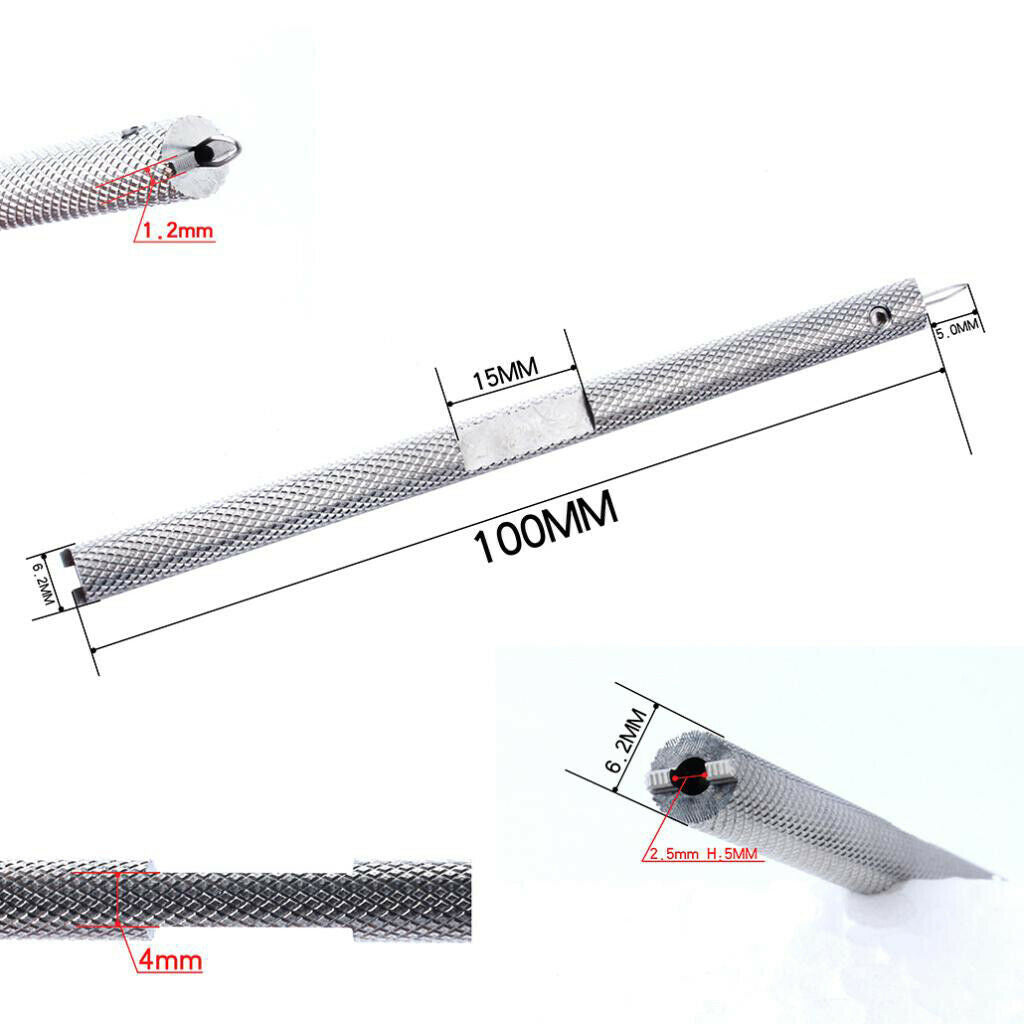 Portable Spoke Nipple Perforator 10cm Bike Installer Repair Wrench Tightener