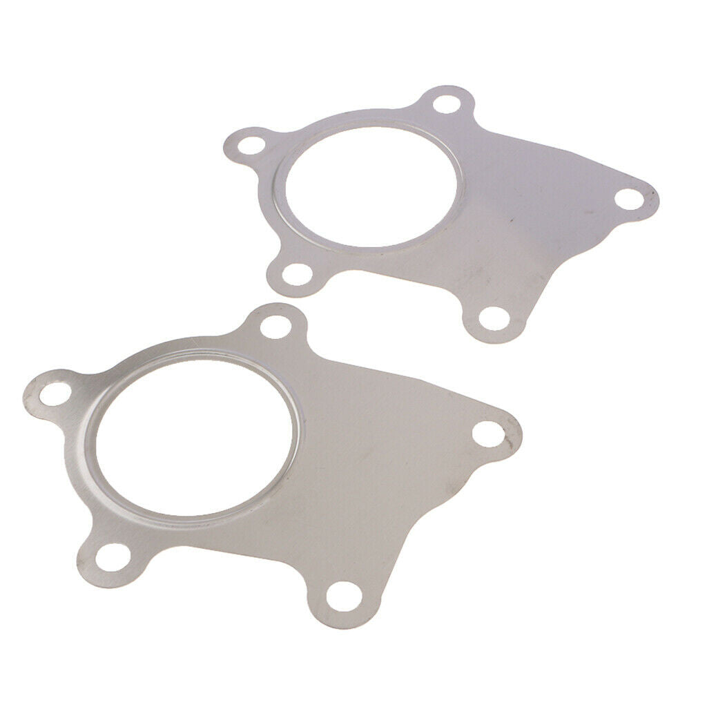 2Pack Car DIY Parts Turbo Charger Downpipe Flange Gasket for T3/T4 Turbo