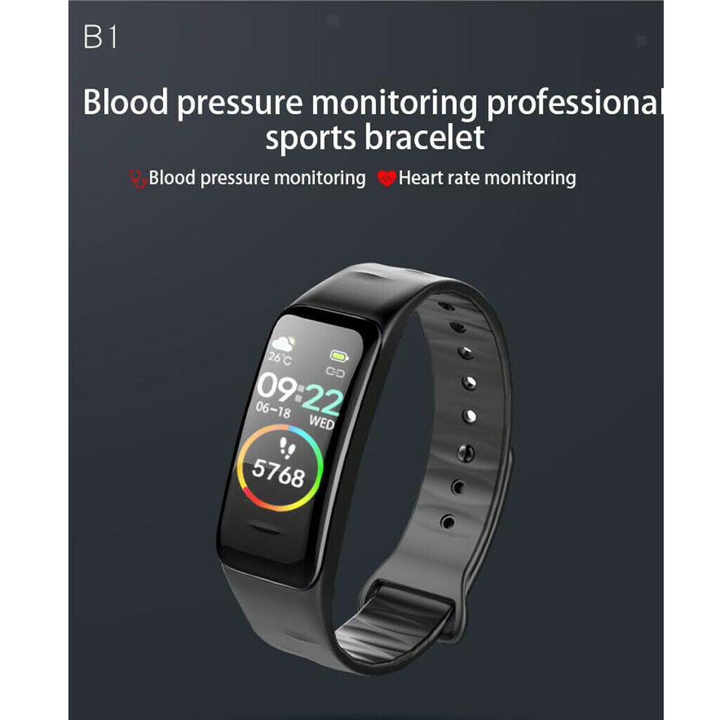 0.96inch Bluetooth 4.0 Blood Pressure Smartwatch Smart Watch Sleep Monitor