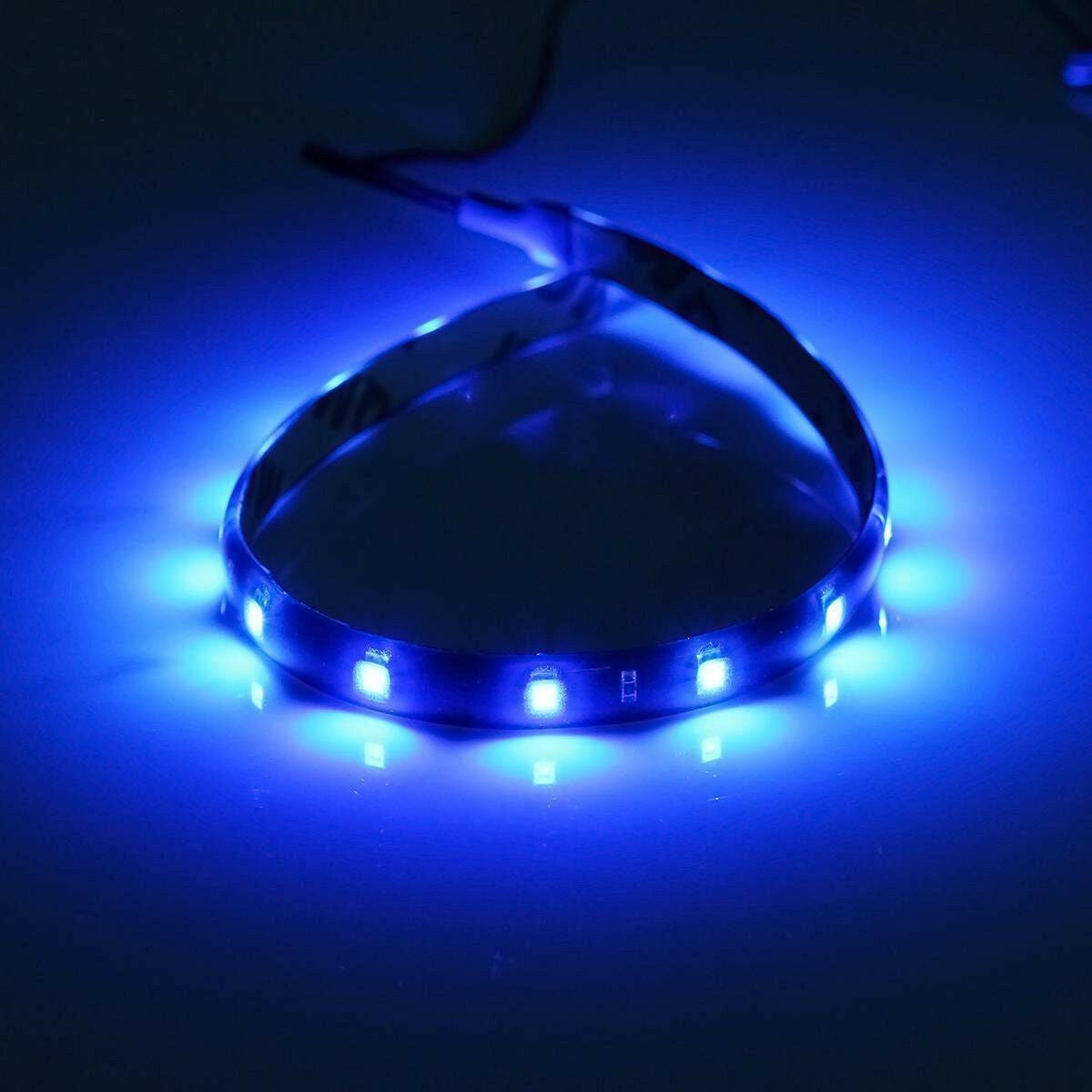 4pc 15 LED 30CM Flexible Car Grill Light Strip/ Interior Lamp Waterproof SMD 12V