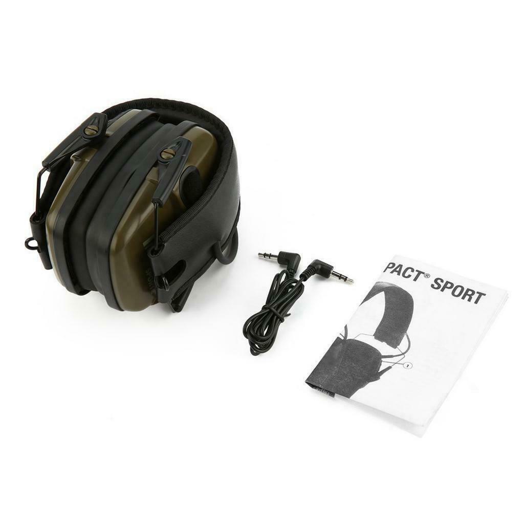 Professional Folding Padded Head Band Ear Defenders NNR 22db Green
