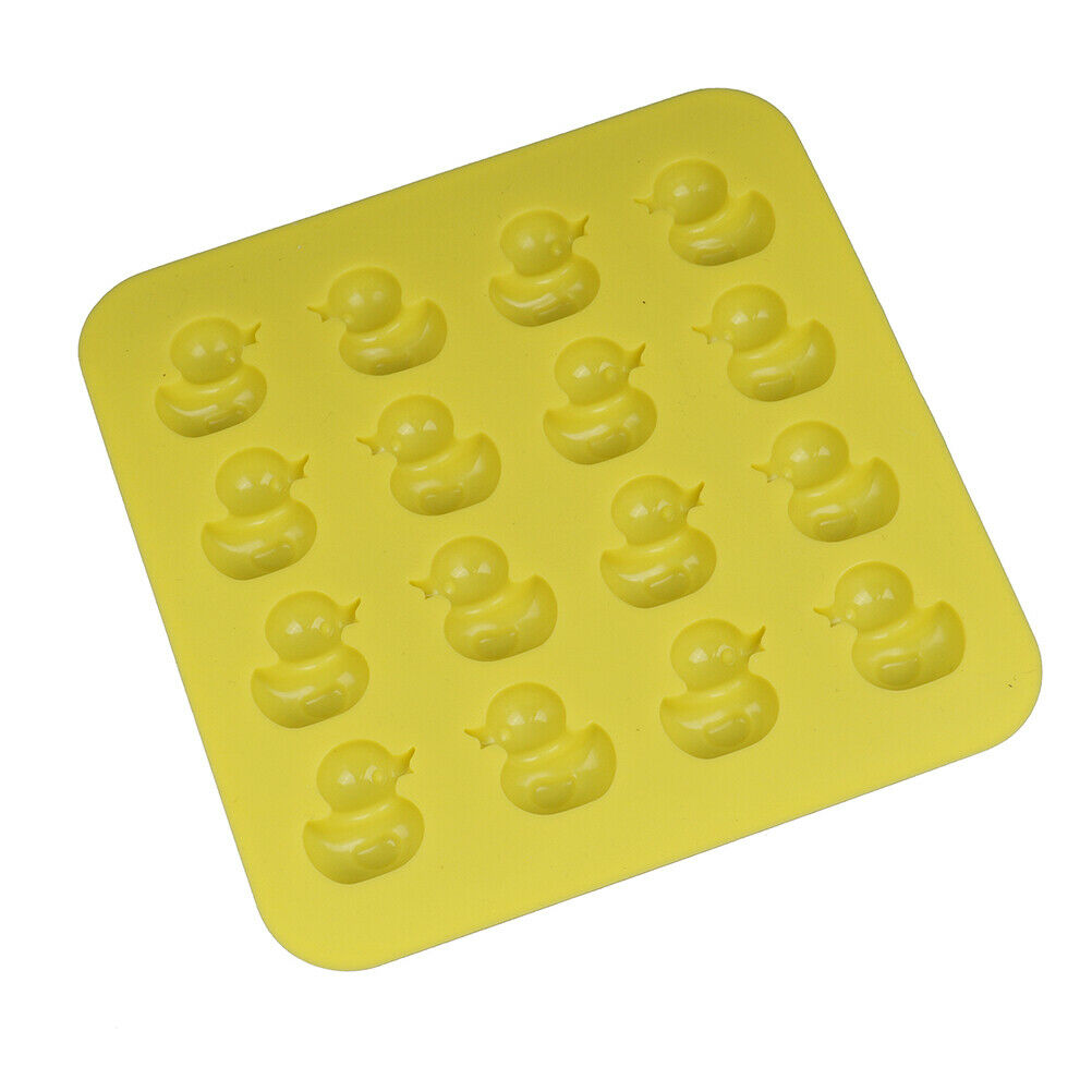Cute Duck Silicone Mold DIY Chocolate Ice Biscuit Candy Moul.l8