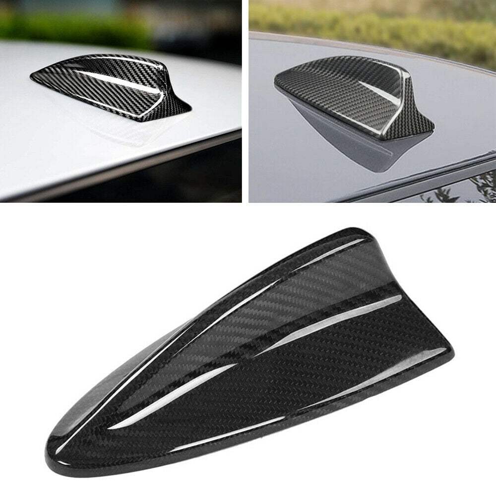 For 2007-2013 BMW E90 E92 M3 E82 1 & 3 Series Coupe Carbon Fiber Antenna Cover