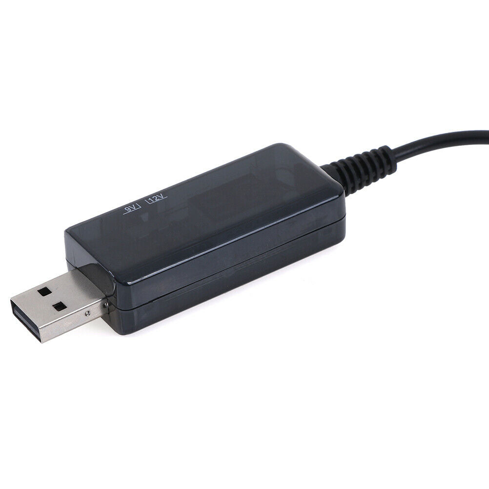 Usb booster cable 5V step up to 9V 12V voltage converter 1A step-up display WF