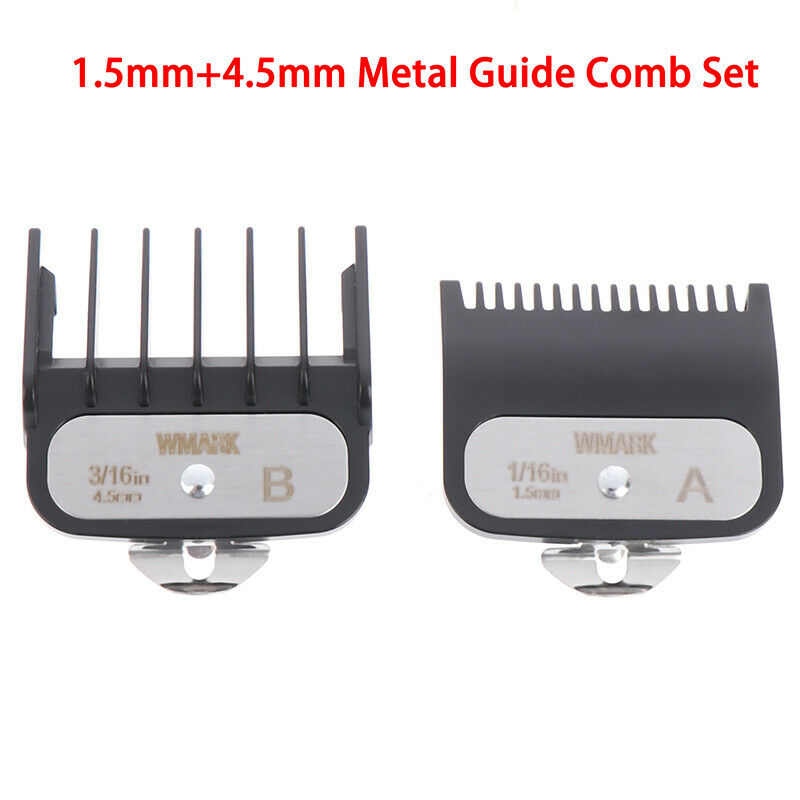 1.5MM+4.5MM Black Hair Clipper Limit Comb Cutting Guide Replaceable Unive.l8