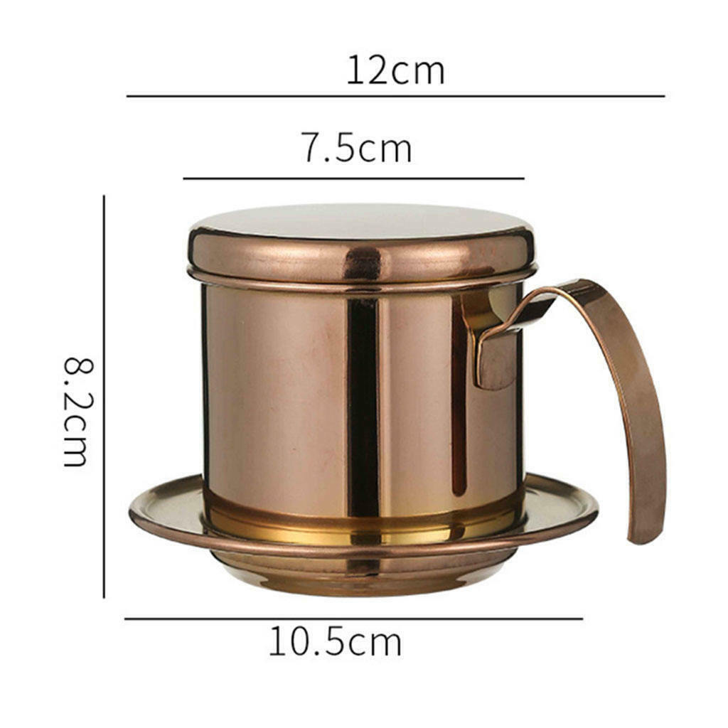 Vietnam Vietnamese Stainless Filter Steel Coffee Cup Drip Press Maker Infuse
