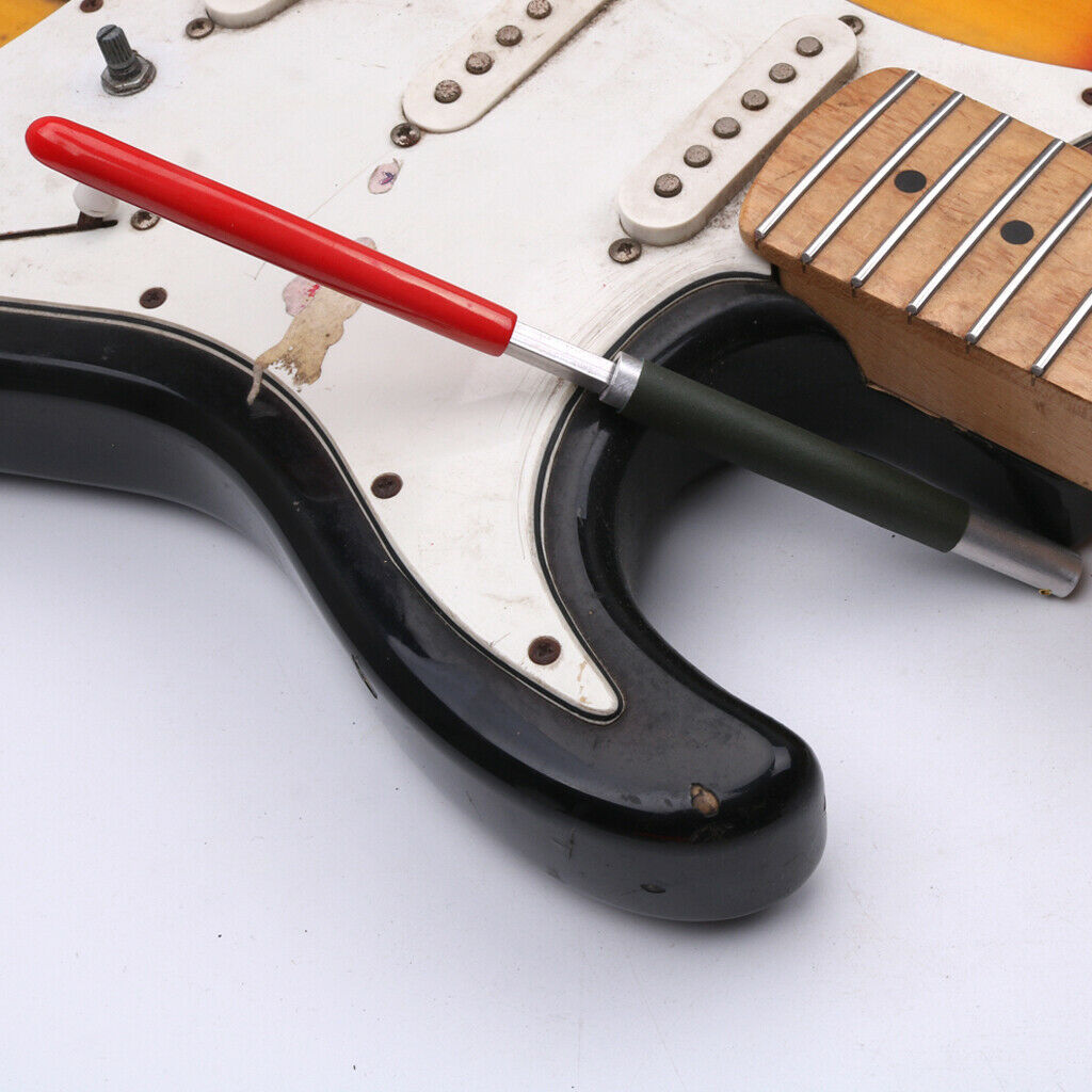 Portable Guitar Bass Fret Dressing Crowning File Sanding Tool Polishing