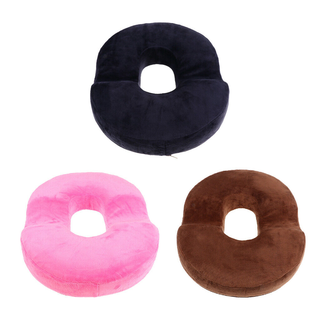 Orthopedic Coccyx Pain Relief Chair Seat Cushion Comfort Donut Pillows Navy