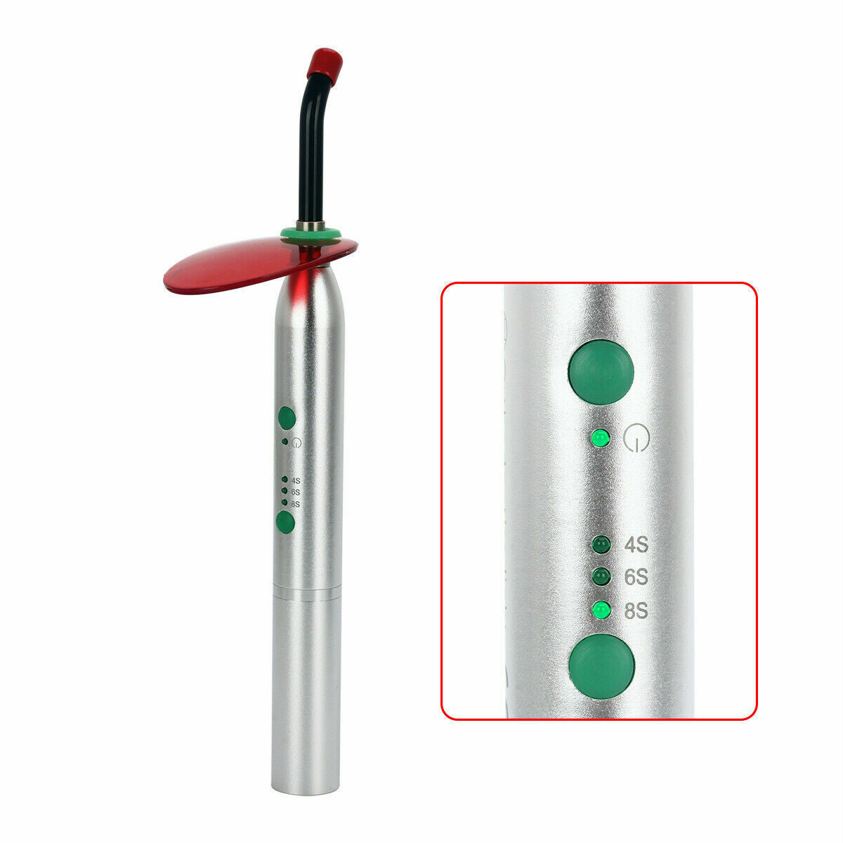 Dental Wireless Lamp High Power 2700mw/c㎡ LED Curing Light No Vibration YS-C USA