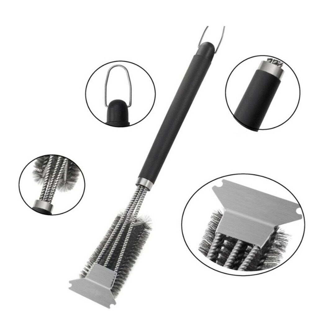Grill Brush and Scraper Best BBQ Cleaner Perfect Tools for All Grill TypesBDDD