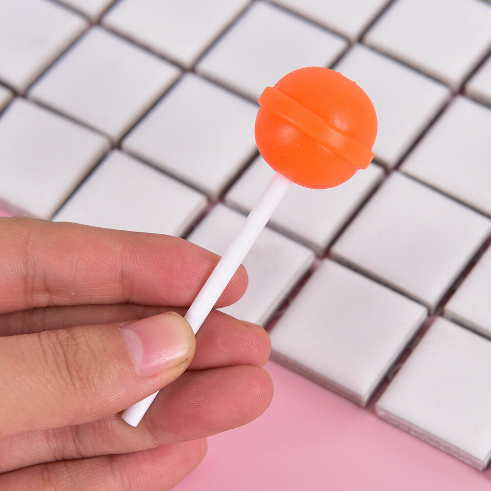 6Pcs Creative Sweet Candy Lolipop Eraser school office supplies Gifts for.l8