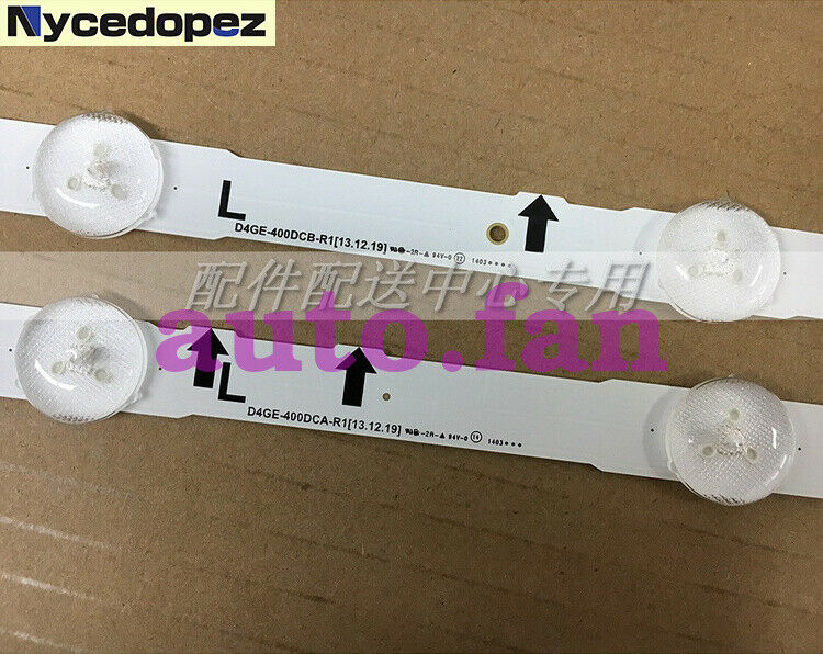 6X3 LED Backlight Strip For 40"TV D4GE-400DCA-R1 D4GE-400DCB-R1